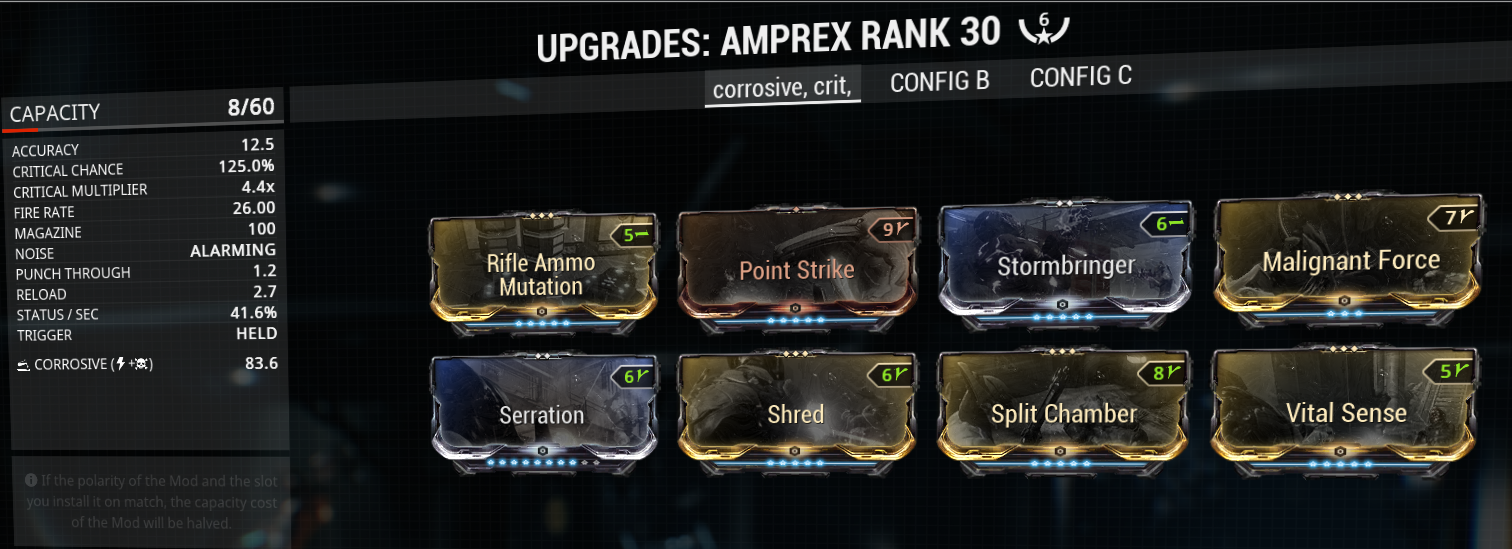 Amprex build and mod-setup