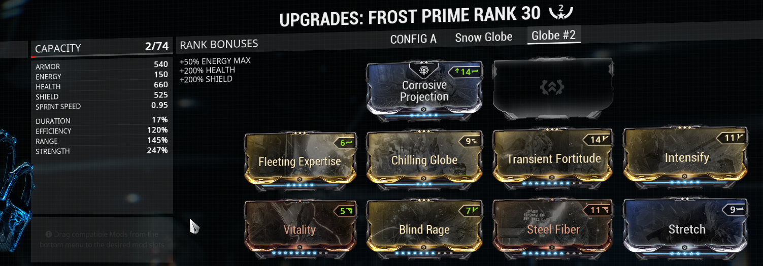 My optimal Frost Globe buld