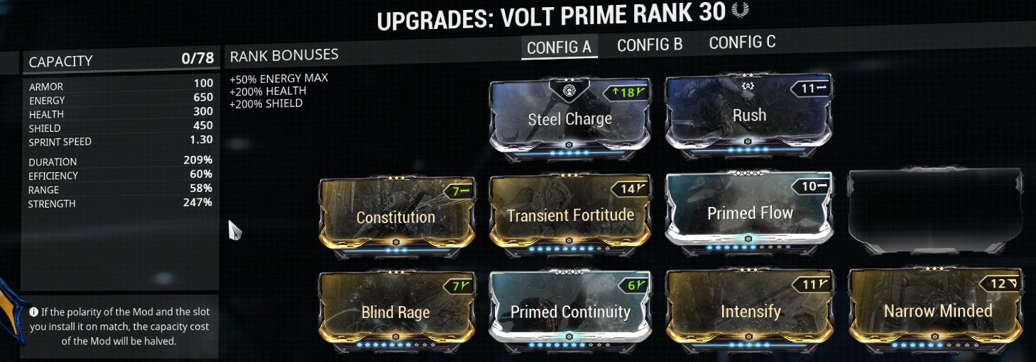 Speed build for Volt